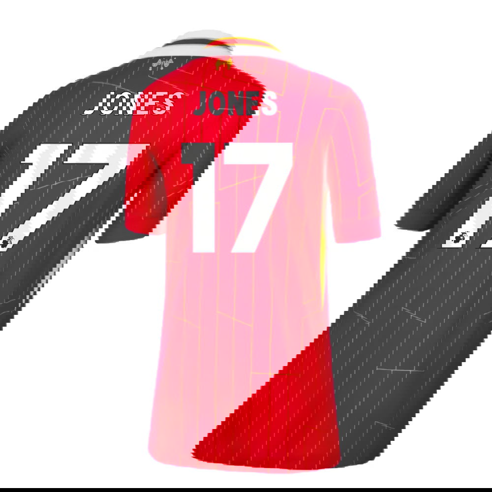 2024-2025 Liverpool Home Shirt (Kids) (Jones 17)