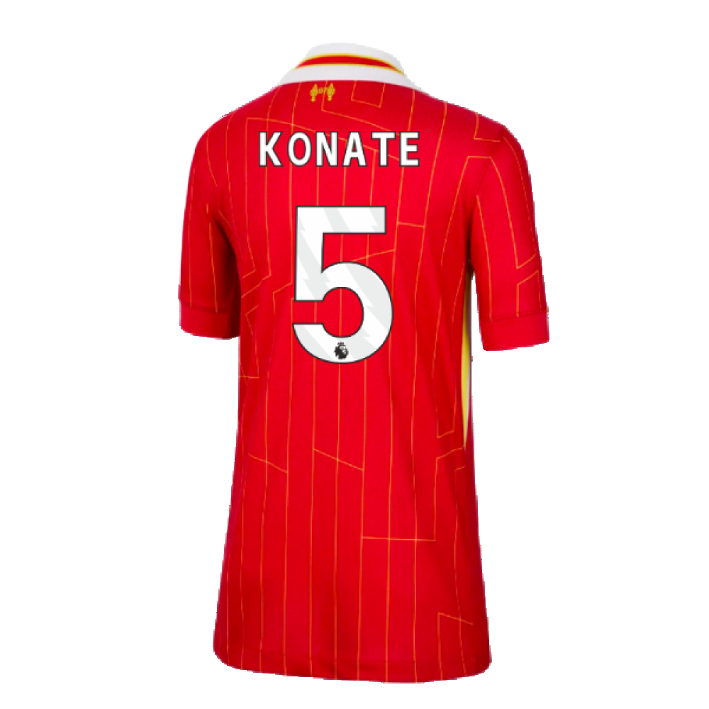 2024-2025 Liverpool Home Shirt (Kids) (Konate 5)