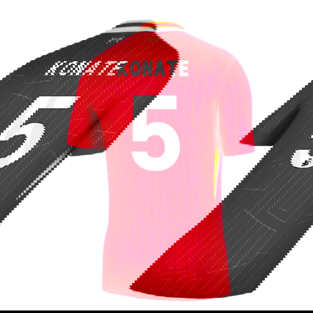 2024-2025 Liverpool Home Shirt (Konate 5)
