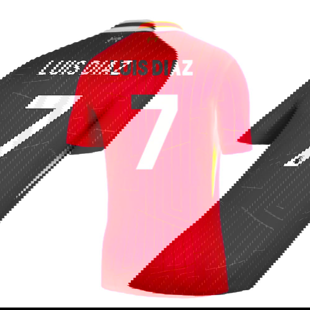 2024-2025 Liverpool Home Shirt (Luis Diaz 7)