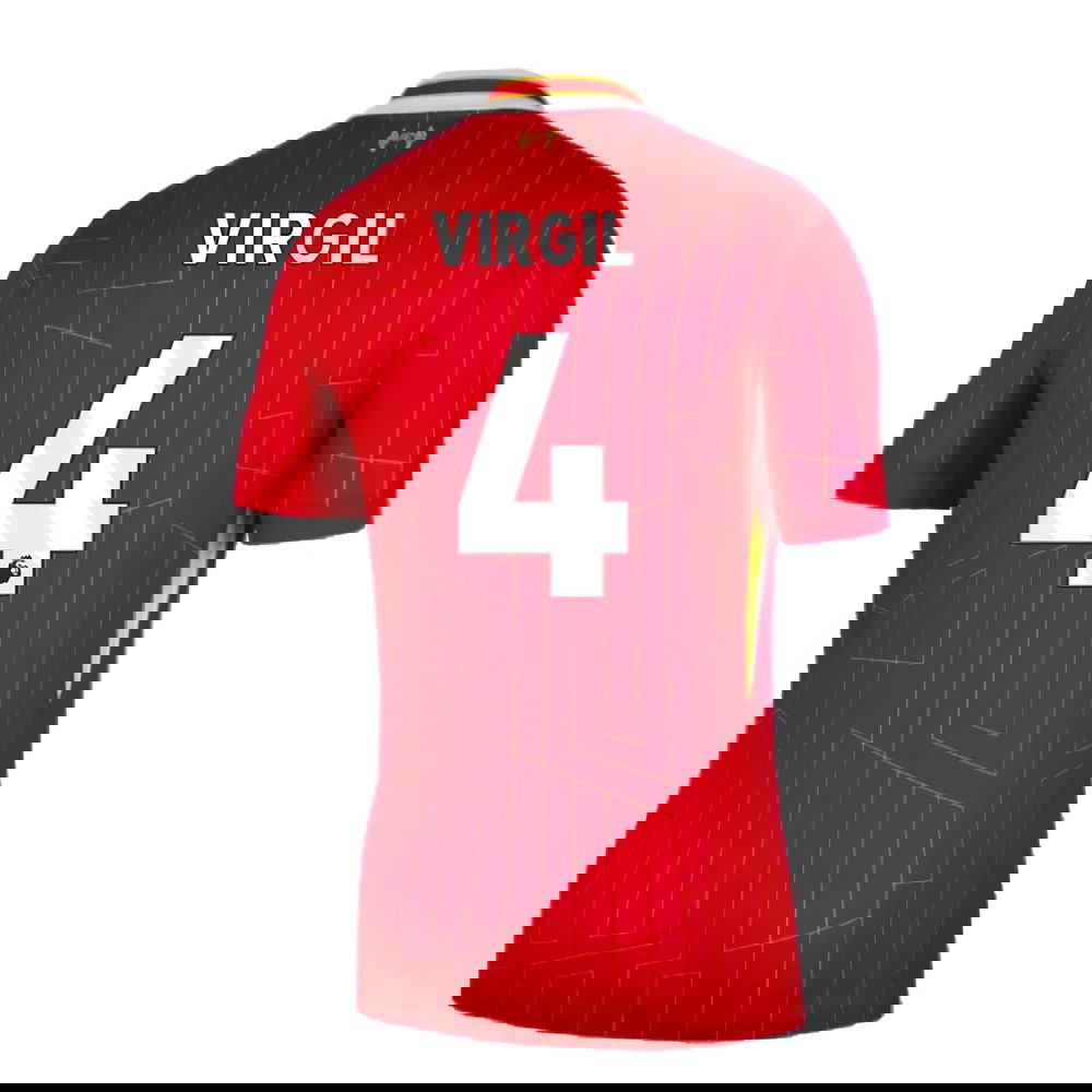 2024-2025 Liverpool Home Shirt (Virgil 4)