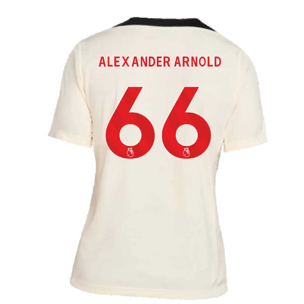 2024-2025 Liverpool Strike SE Training Top (Coconut Milk) - Kids (Alexander Arnold 66)