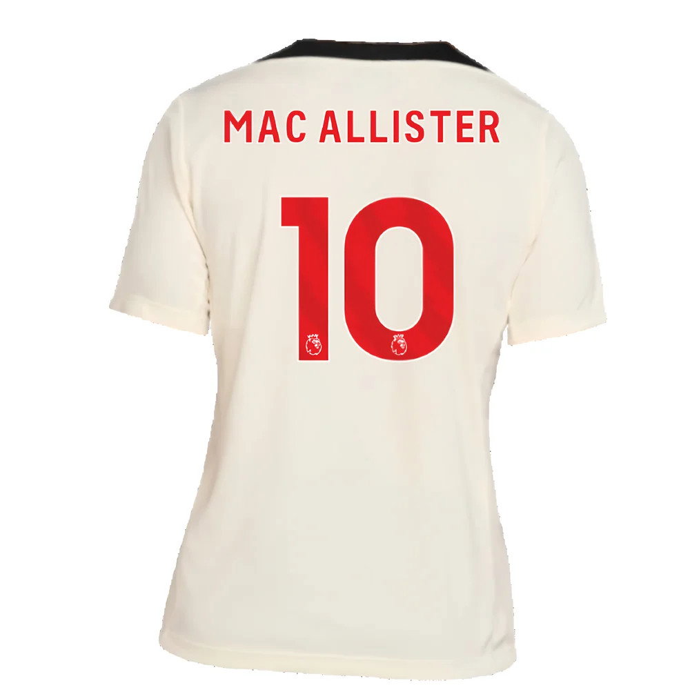 2024-2025 Liverpool Strike SE Training Top (Coconut Milk) - Kids (Mac Allister 10)