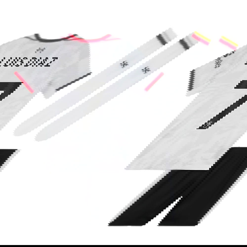 2024-2025 Liverpool Third Mini Kit (Luis Diaz 7)