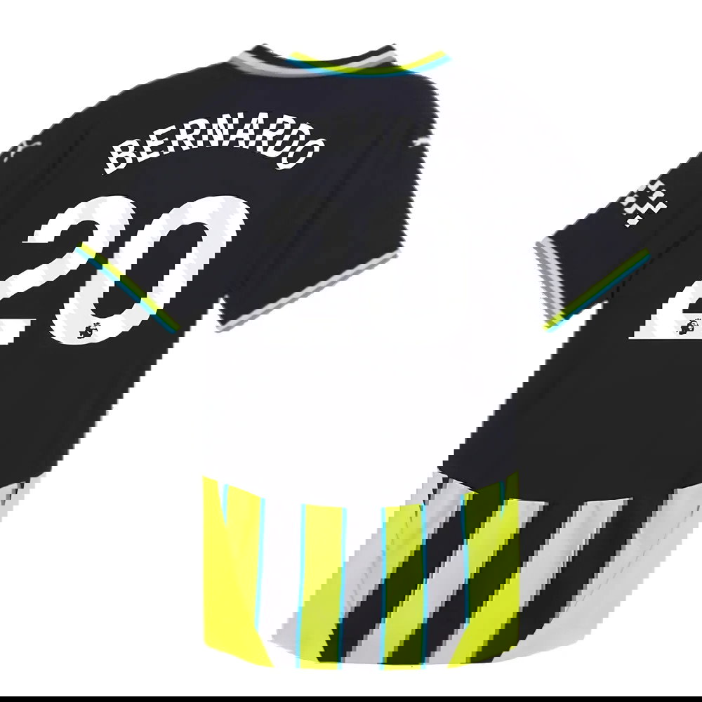 2024-2025 Man City Away Authentic Shirt (Bernardo 20)