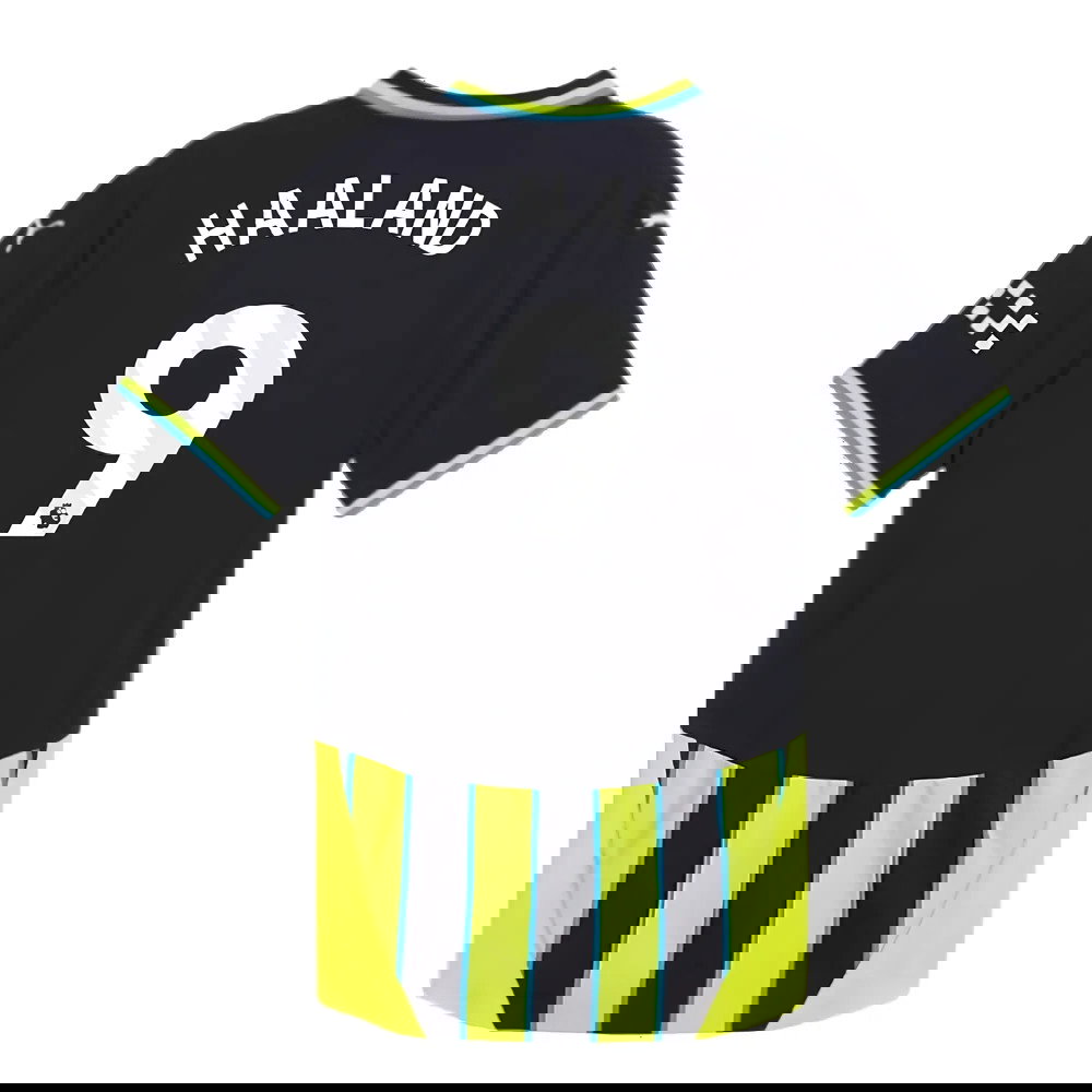 2024-2025 Man City Away Authentic Shirt (Haaland 9)
