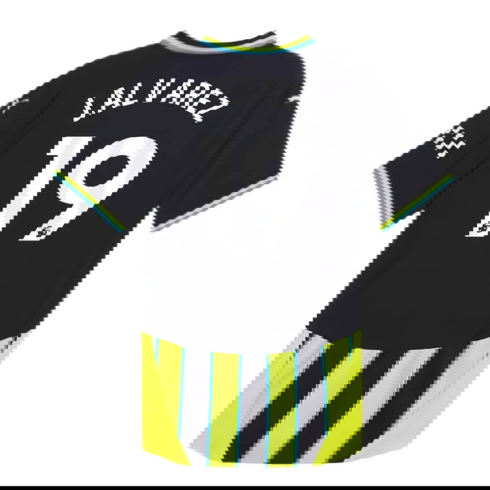 2024-2025 Man City Away Authentic Shirt (J.Alvarez 19)
