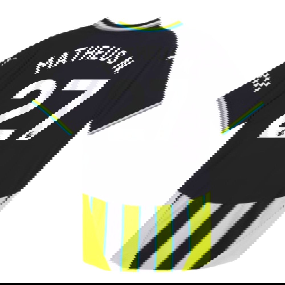 2024-2025 Man City Away Authentic Shirt (Matheus N. 27)