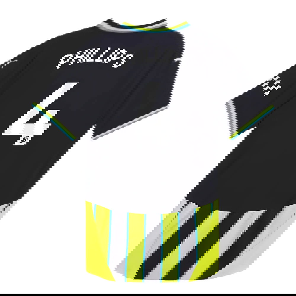 2024-2025 Man City Away Authentic Shirt (Phillips 4)