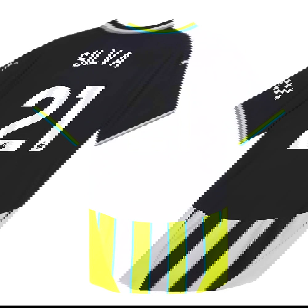 2024-2025 Man City Away Authentic Shirt (Silva 21)