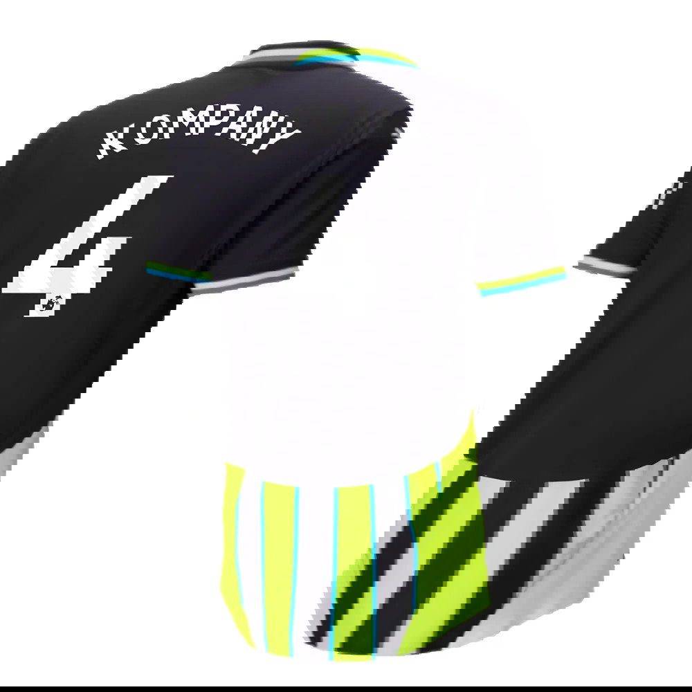 2024-2025 Man City Away Authentic Shirt w/packaging (Kompany 4)