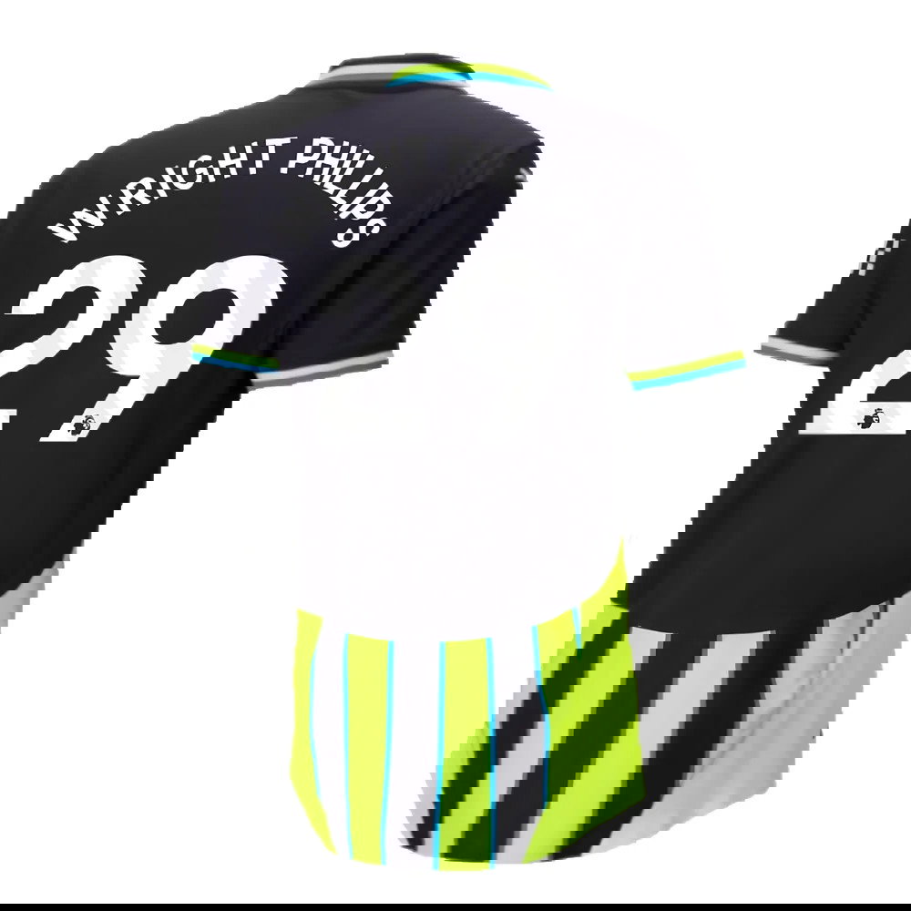 2024-2025 Man City Away Authentic Shirt w/packaging (Wright Phillips 29)