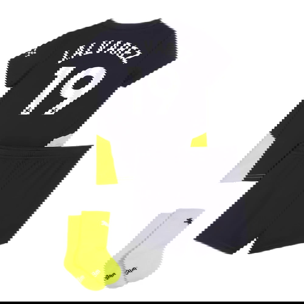 2024-2025 Man City Away Baby Kit (J.Alvarez 19)