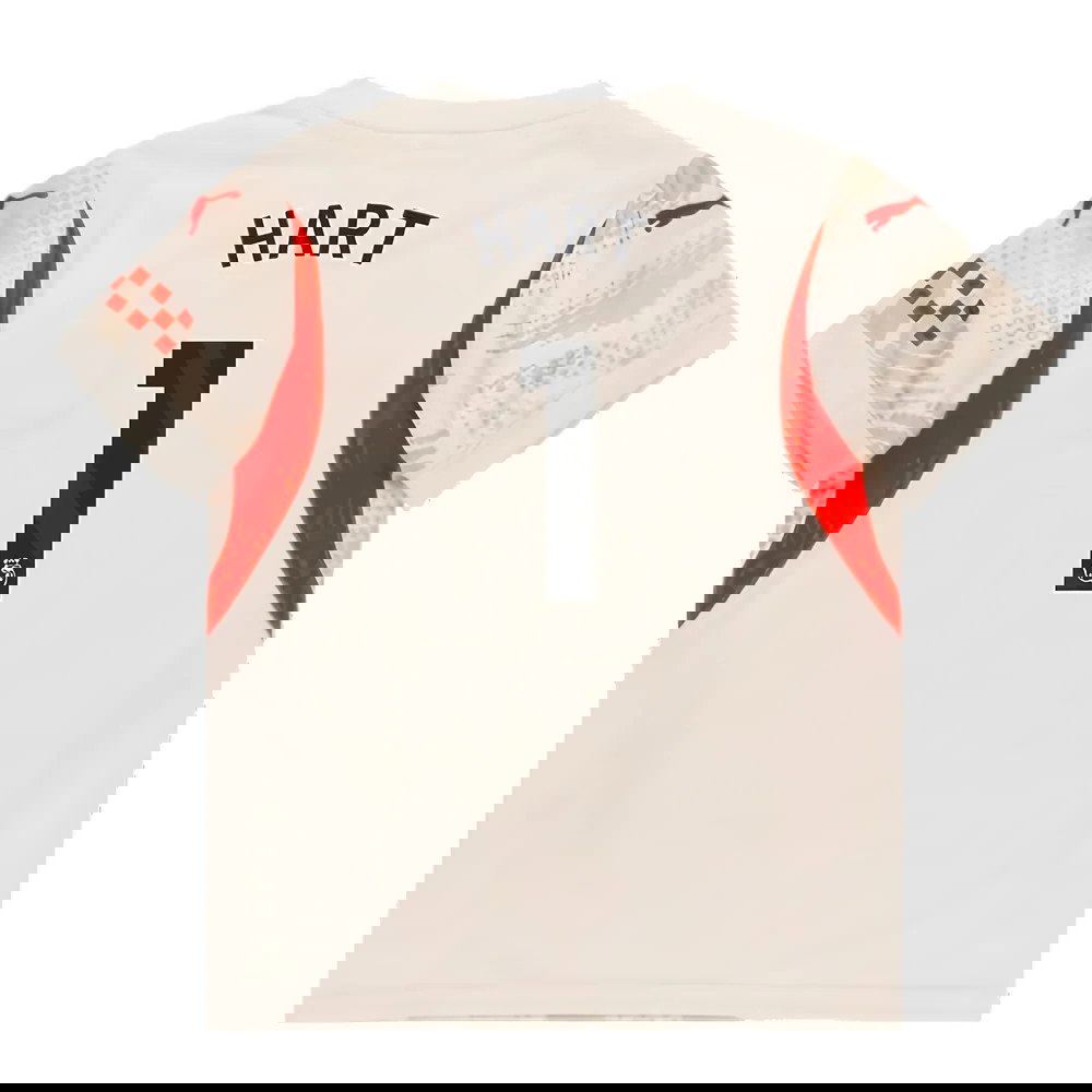 2024-2025 Man City Away Goalkeeper Shirt (Alpine Snow) (Hart 1)