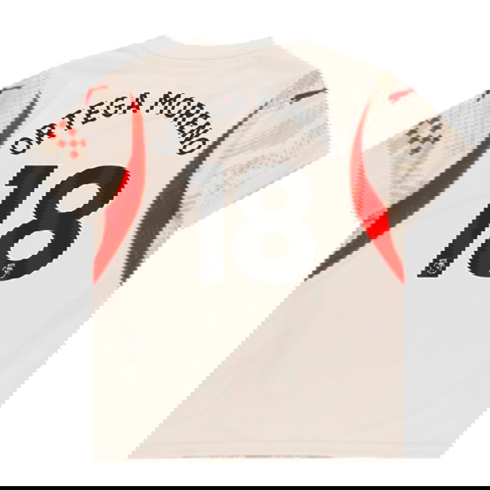 2024-2025 Man City Away Goalkeeper Shirt (Alpine Snow) (Ortega Moreno 18)