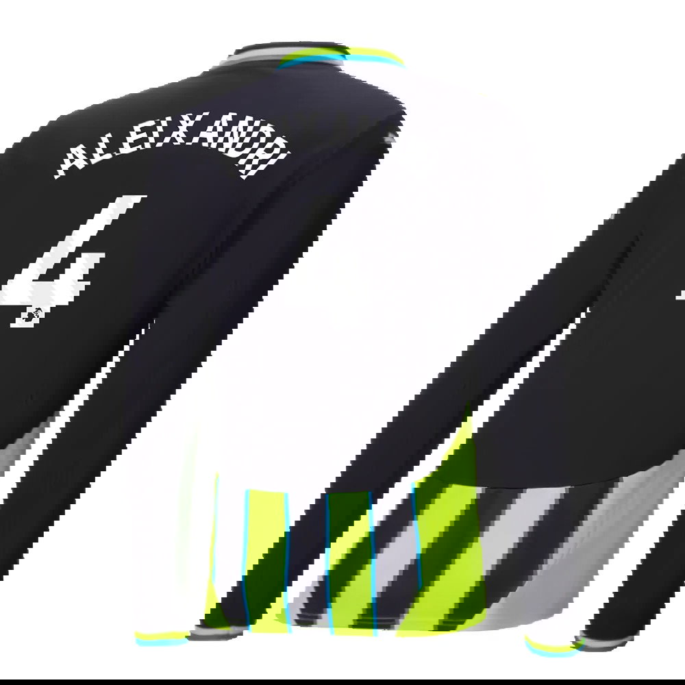 2024-2025 Man City Away Long Sleeve Shirt (Aleixandri 4)