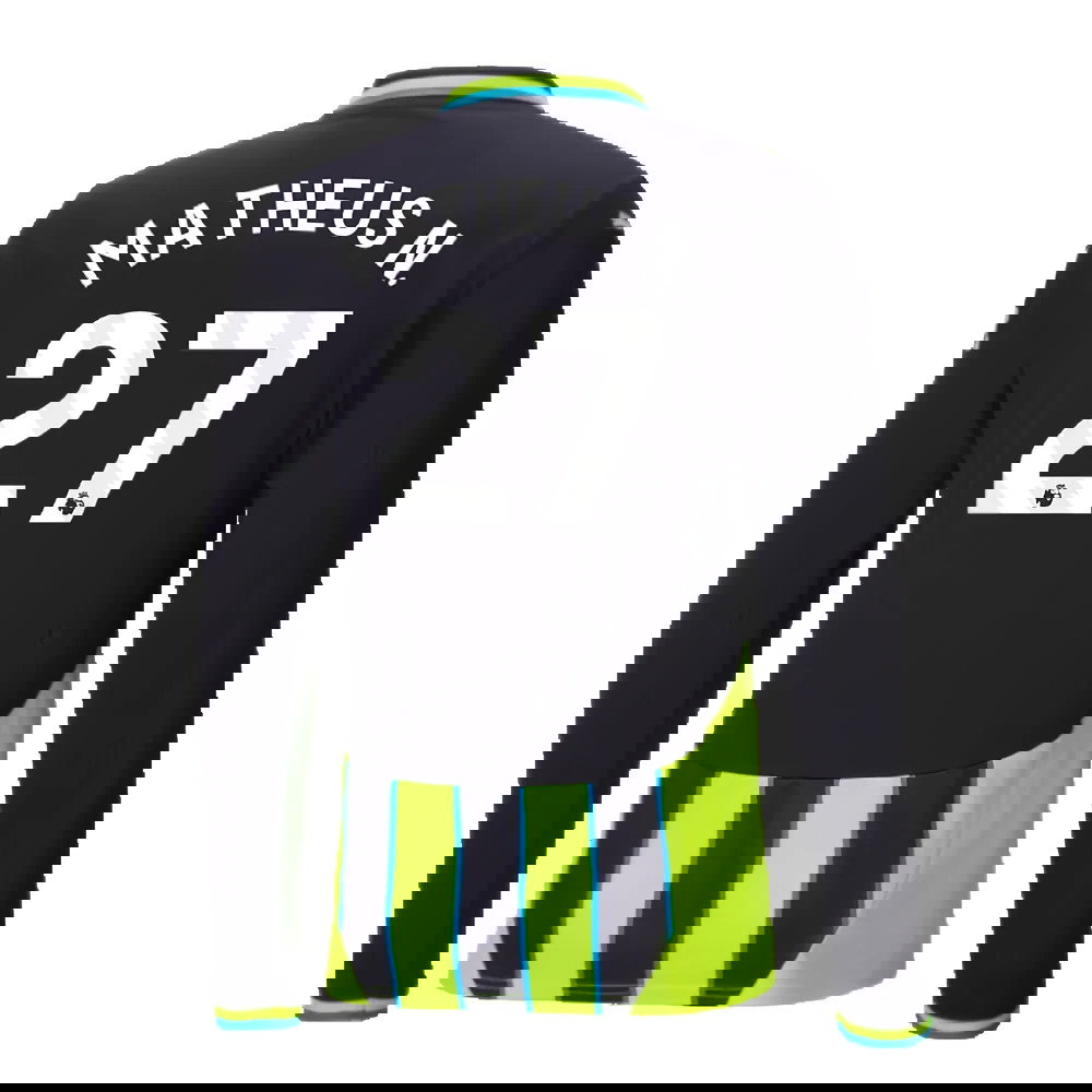 2024-2025 Man City Away Long Sleeve Shirt (Matheus N. 27)