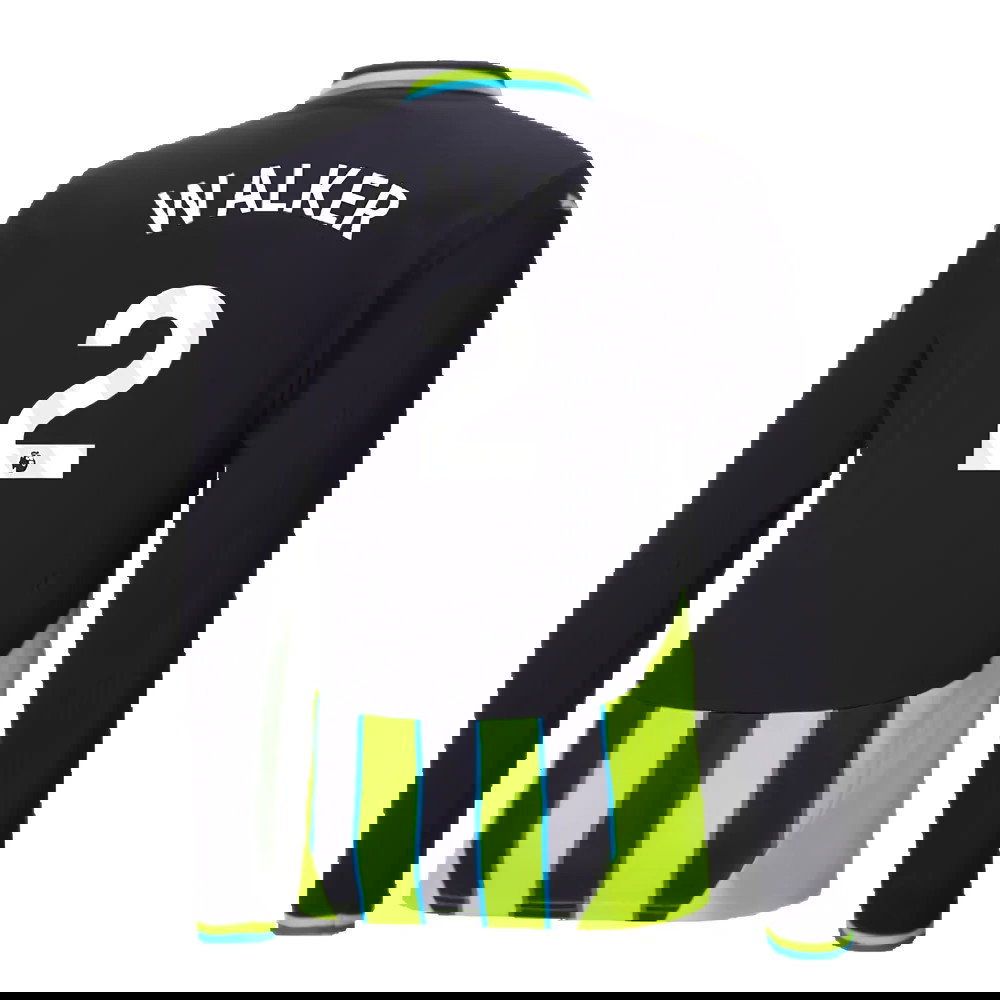 2024-2025 Man City Away Long Sleeve Shirt (Walker 2)