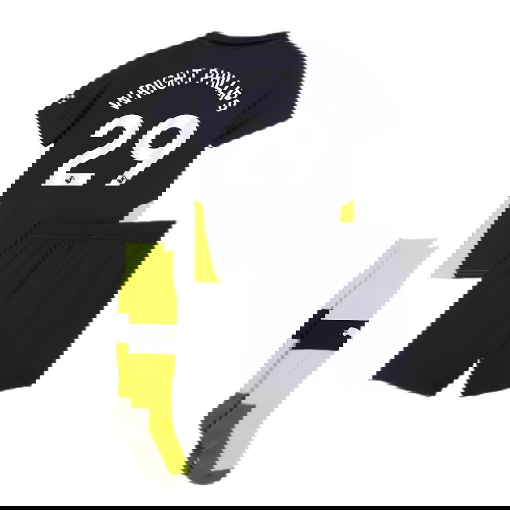 2024-2025 Man City Away Mini Kit (Wright Phillips 29)