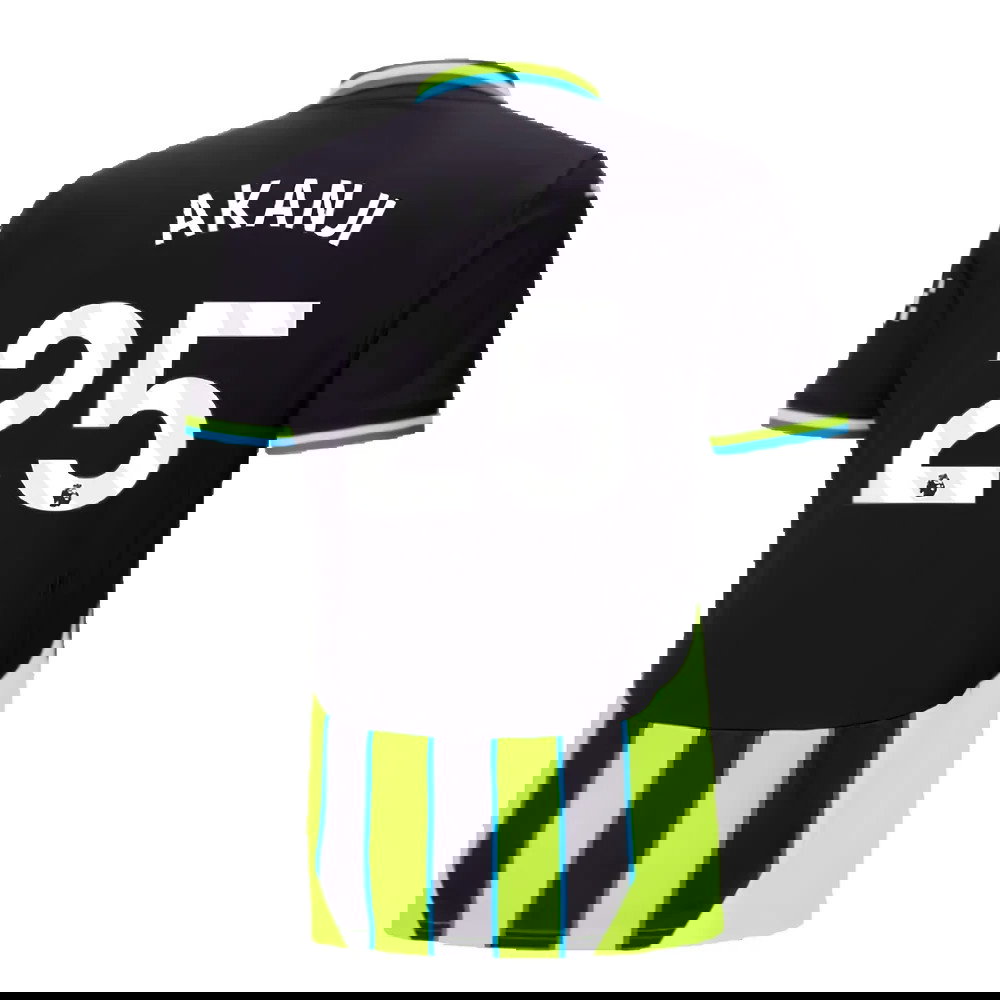 2024-2025 Man City Away Shirt (Akanji 25)
