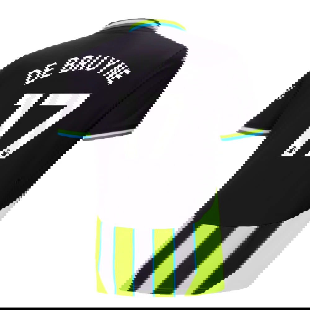 2024-2025 Man City Away Shirt (De Bruyne 17)