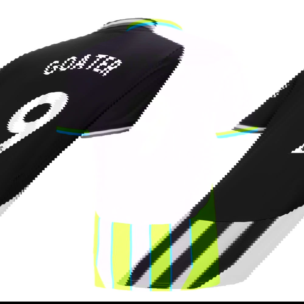 2024-2025 Man City Away Shirt (Goater 9)
