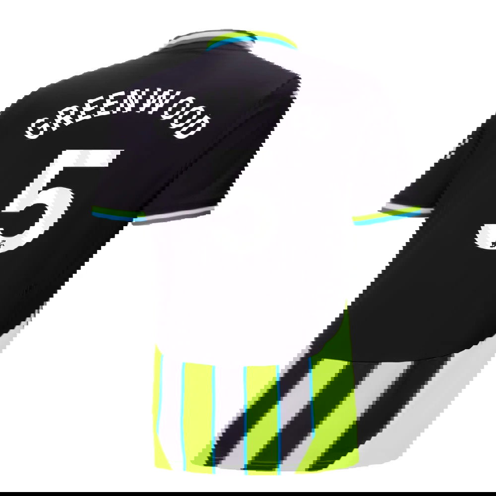 2024-2025 Man City Away Shirt (Greenwood 5)