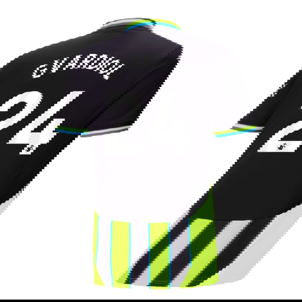 2024-2025 Man City Away Shirt (Gvardiol 24)