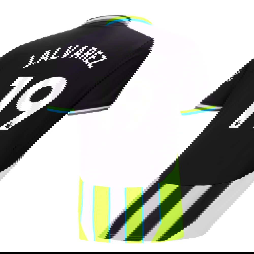 2024-2025 Man City Away Shirt (J.Alvarez 19)