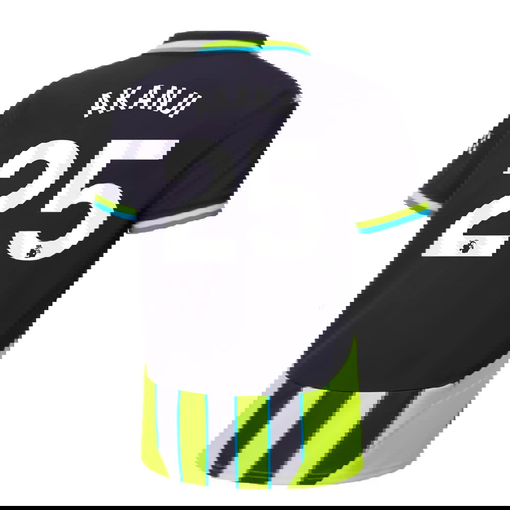 2024-2025 Man City Away Shirt (Kids) (Akanji 25)