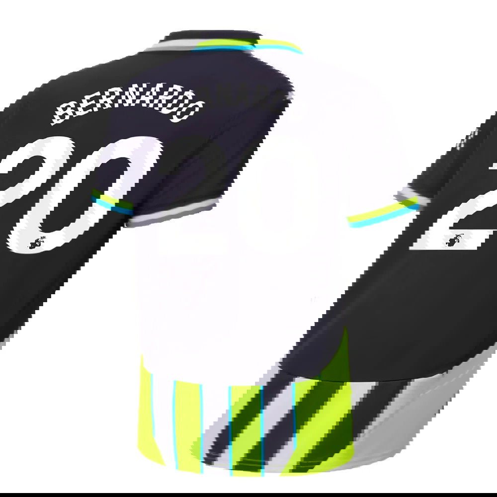 2024-2025 Man City Away Shirt (Kids) (Bernardo 20)