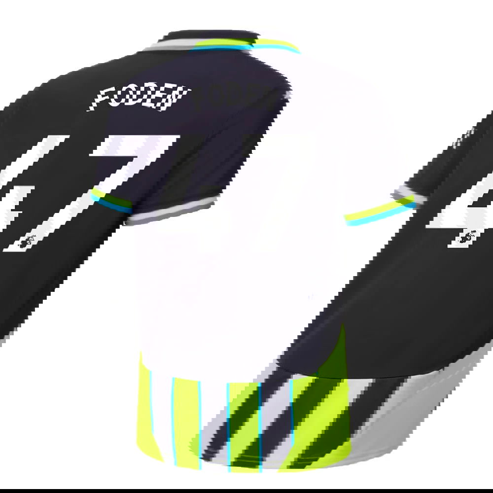 2024-2025 Man City Away Shirt (Kids) (Foden 47)