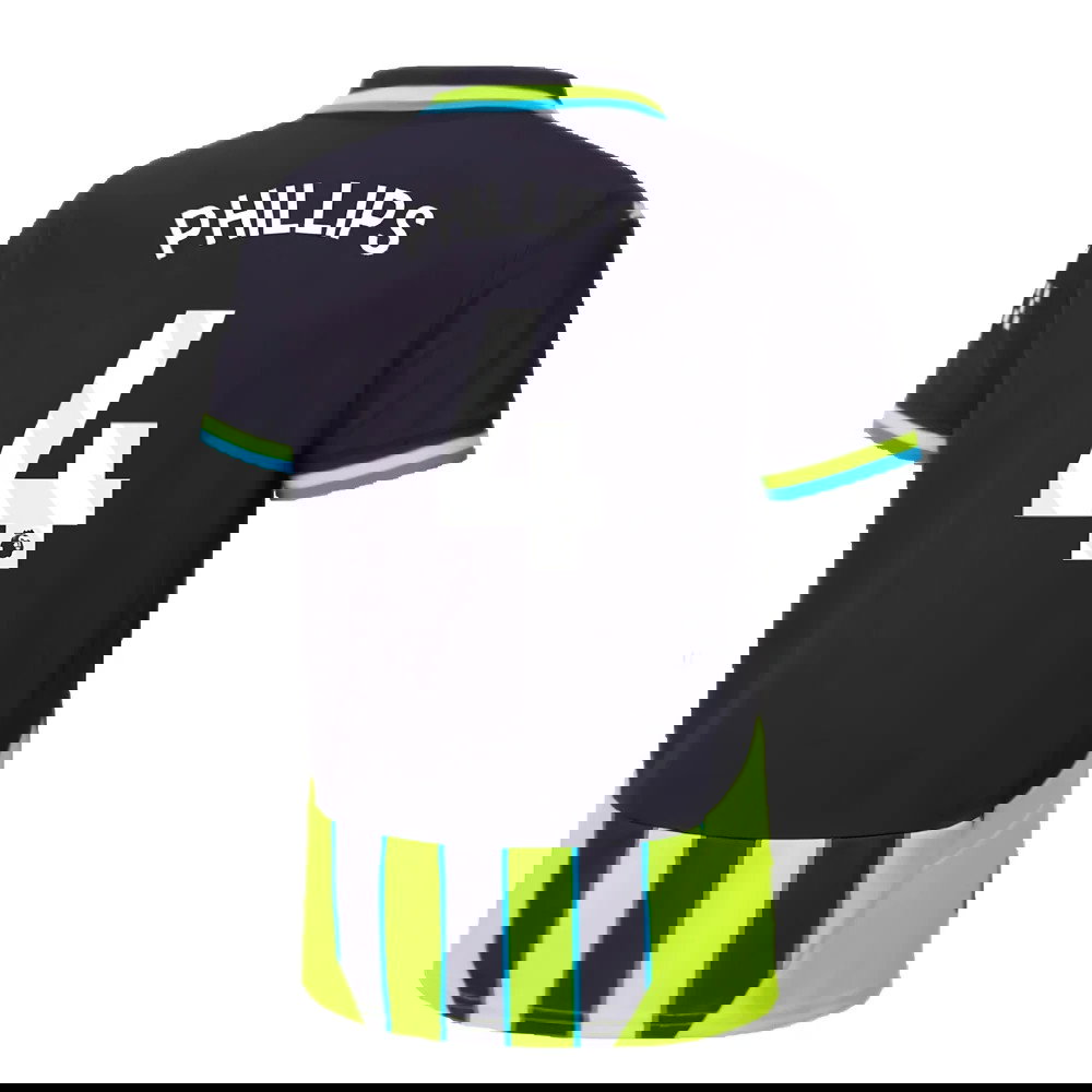 2024-2025 Man City Away Shirt (Kids) (Phillips 4)