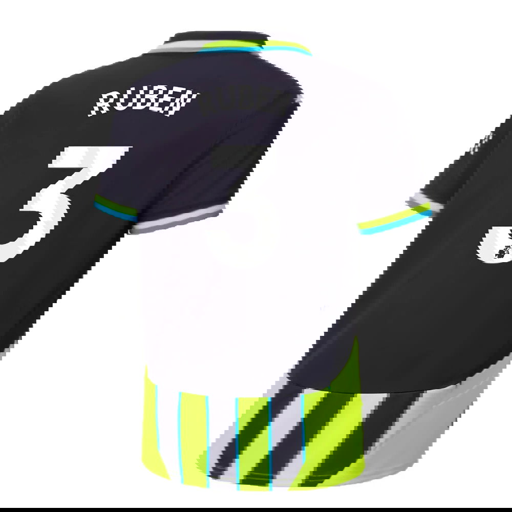2024-2025 Man City Away Shirt (Kids) (Ruben 3)