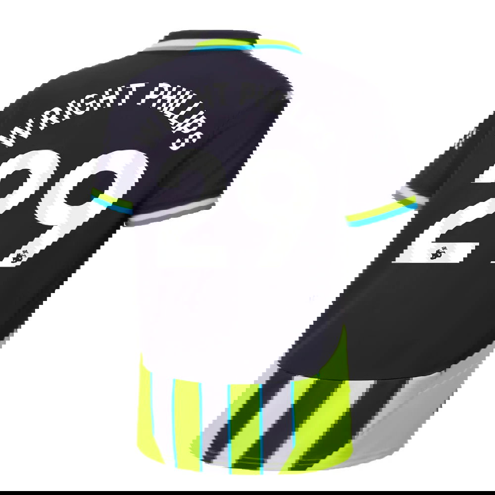 2024-2025 Man City Away Shirt (Kids) (Wright Phillips 29)