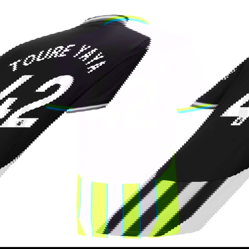 2024-2025 Man City Away Shirt (Toure Yaya 42)