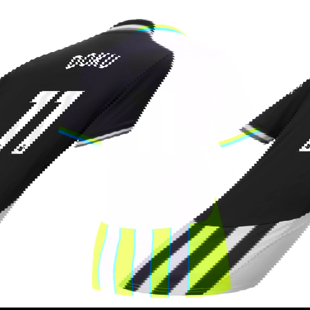 2024-2025 Man City Away Shirt (Womens) (Doku 11)