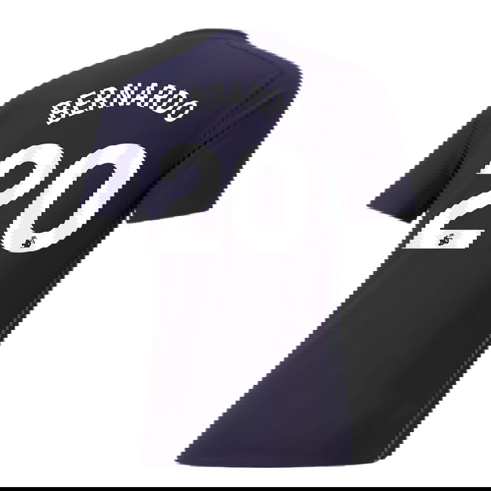 2024-2025 Man City Casuals Tee (Navy) (Bernardo 20)
