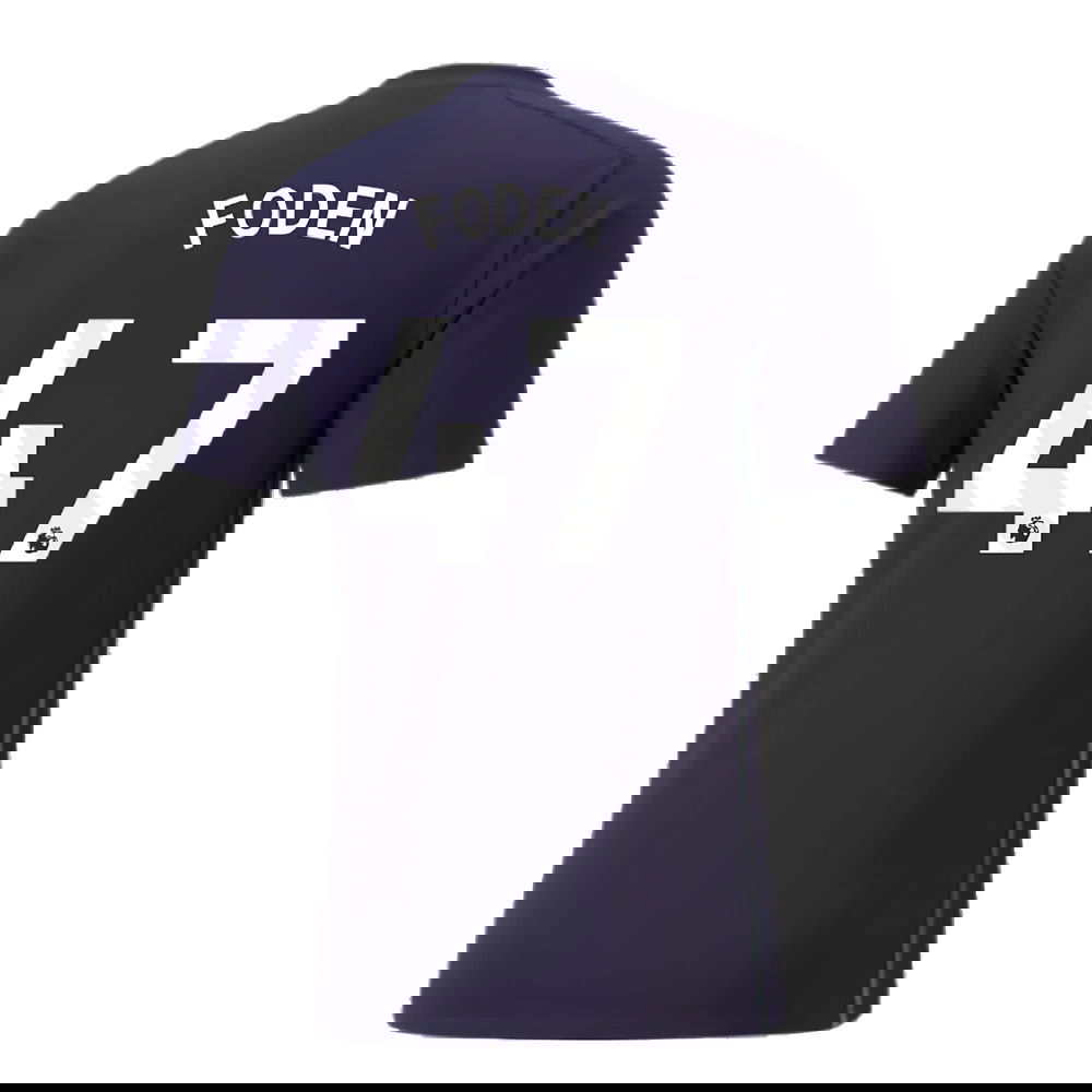 2024-2025 Man City Casuals Tee (Navy) (Foden 47)