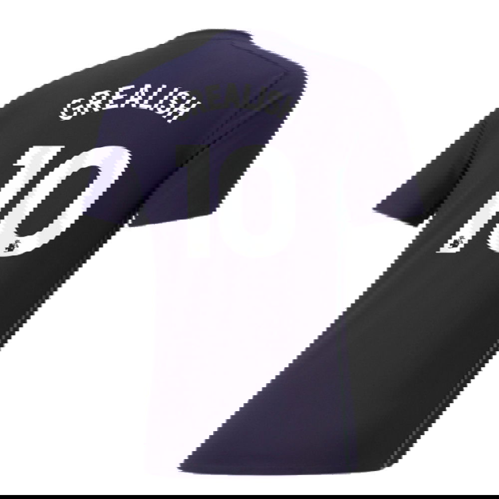 2024-2025 Man City Casuals Tee (Navy) (Grealish 10)