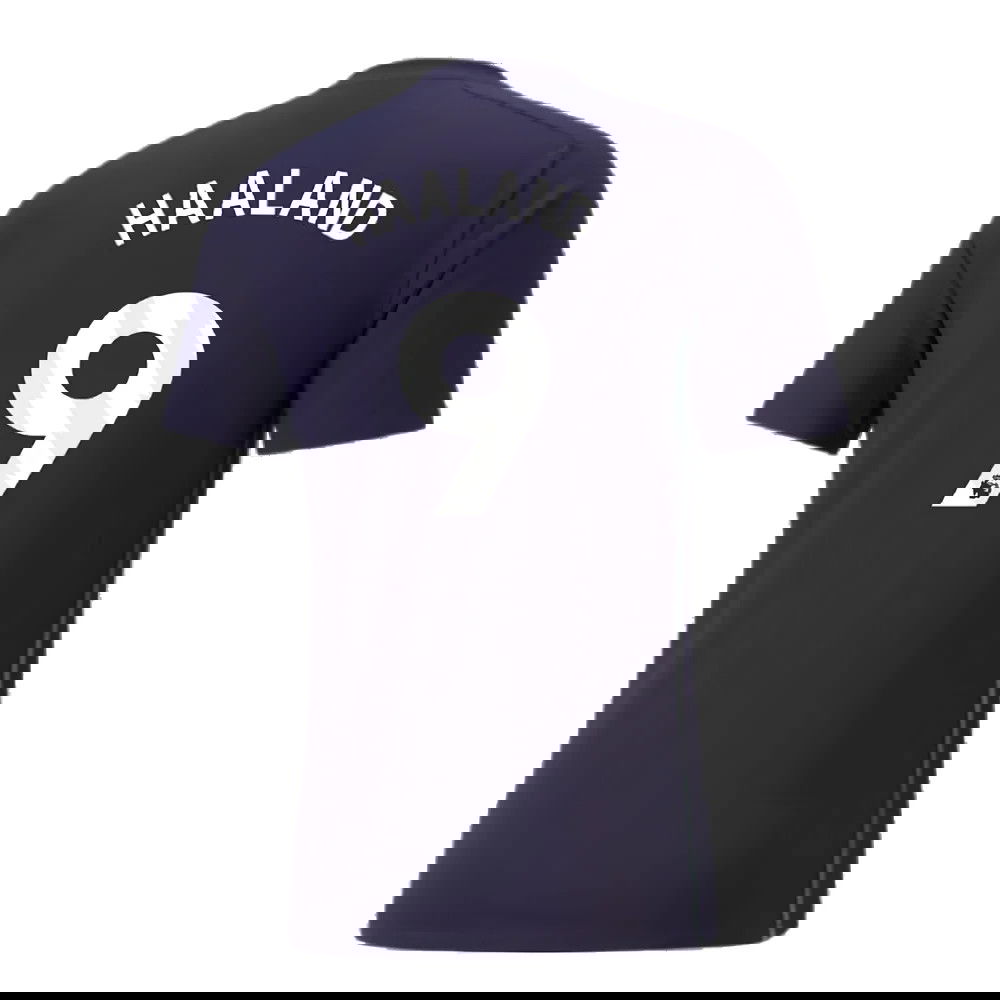 2024-2025 Man City Casuals Tee (Navy) (Haaland 9)