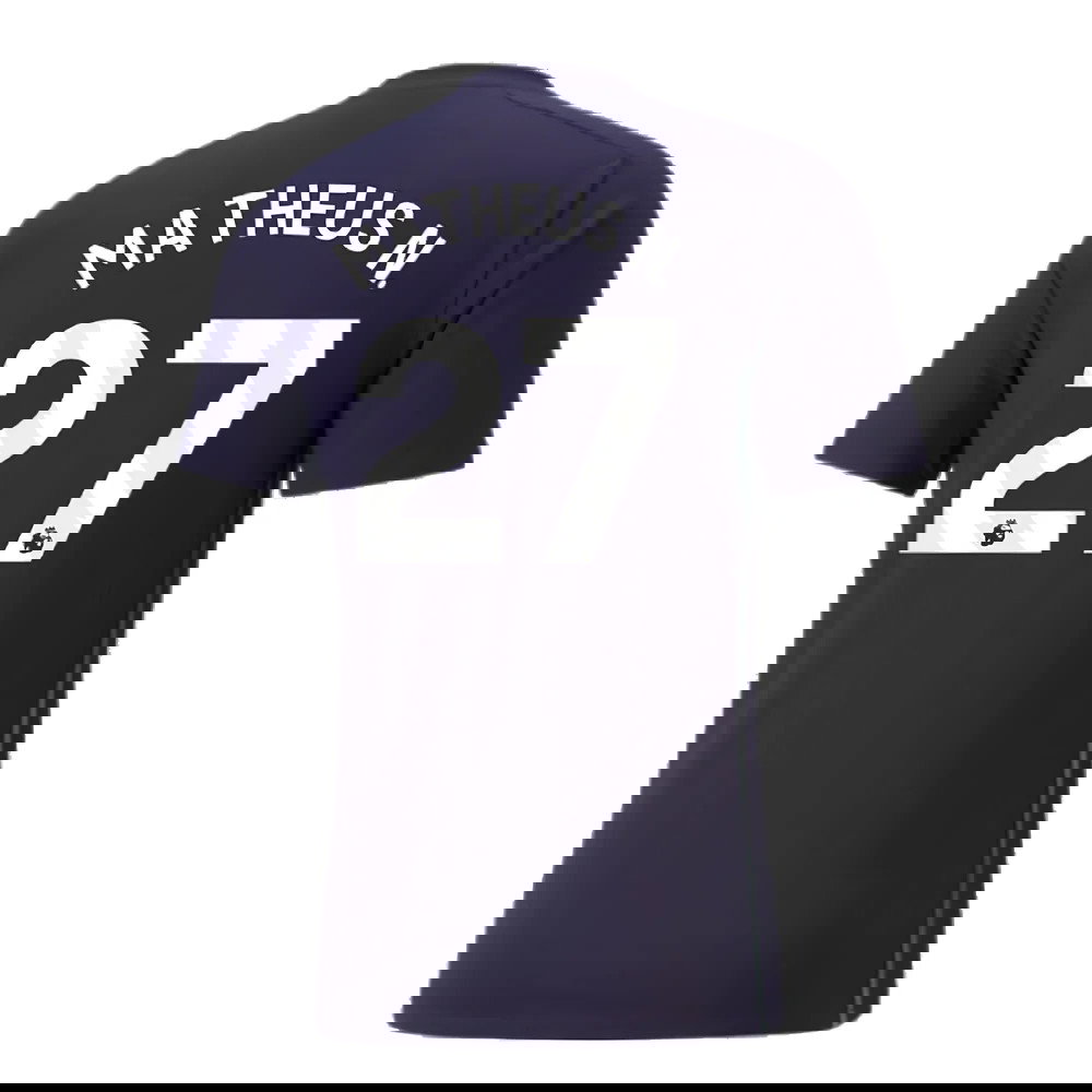 2024-2025 Man City Casuals Tee (Navy) (Matheus N. 27)