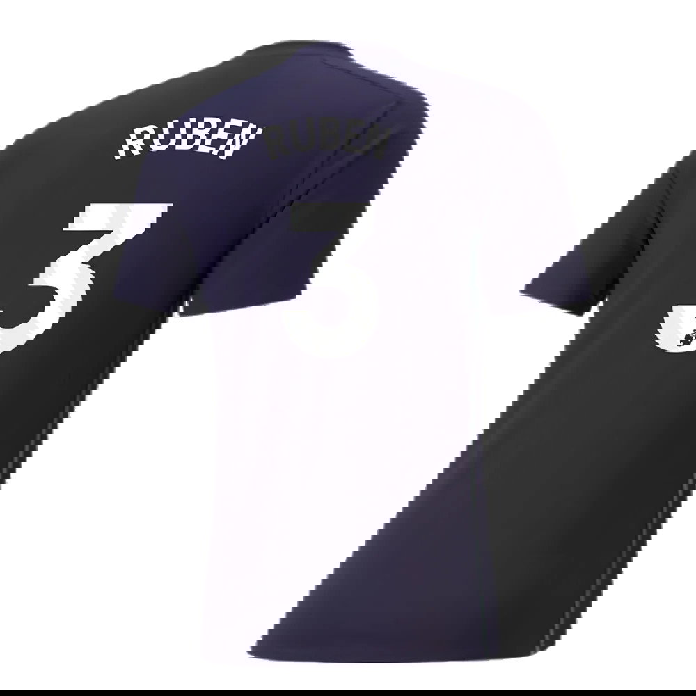 2024-2025 Man City Casuals Tee (Navy) (Ruben 3)