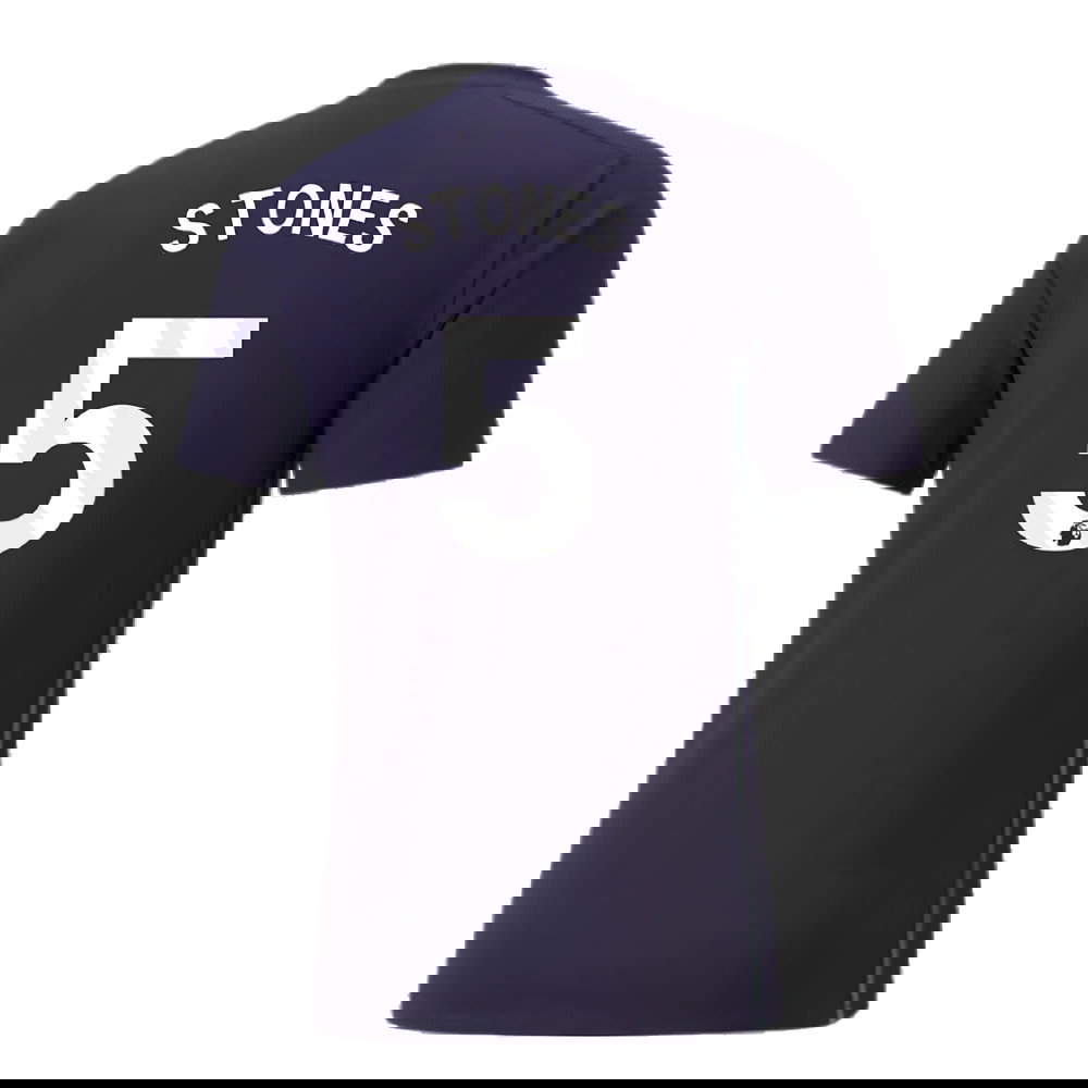 2024-2025 Man City Casuals Tee (Navy) (Stones 5)