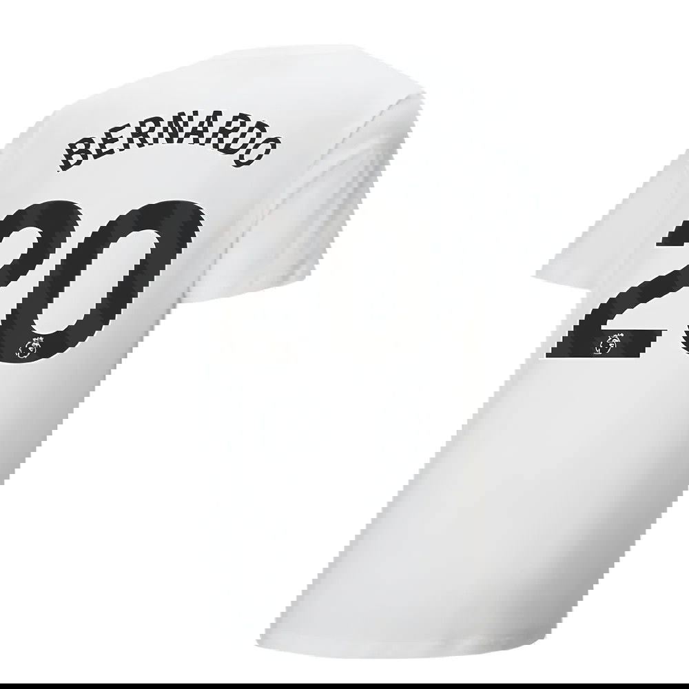 2024-2025 Man City ftblCulture Tee (White) (Bernardo 20)