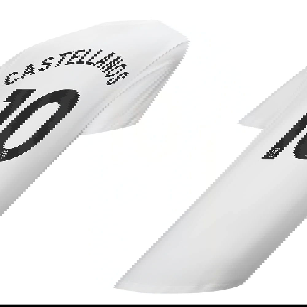 2024-2025 Man City ftblCulture Tee (White) (Castellanos 10)