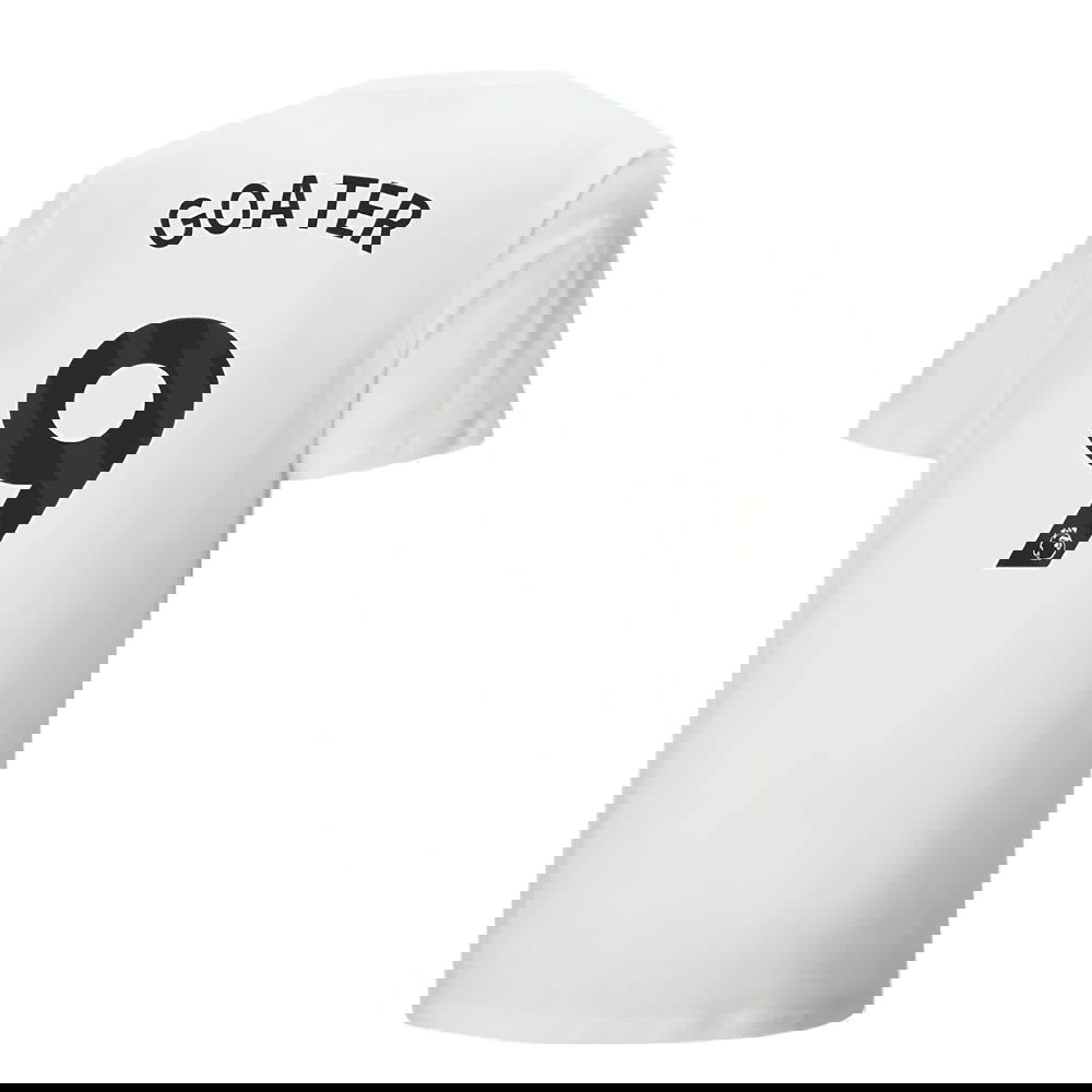 2024-2025 Man City ftblCulture Tee (White) (Goater 9)