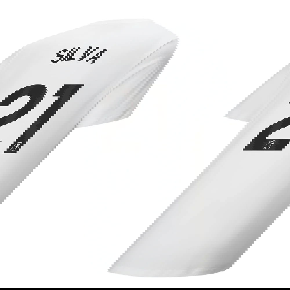 2024-2025 Man City ftblCulture Tee (White) (Silva 21)