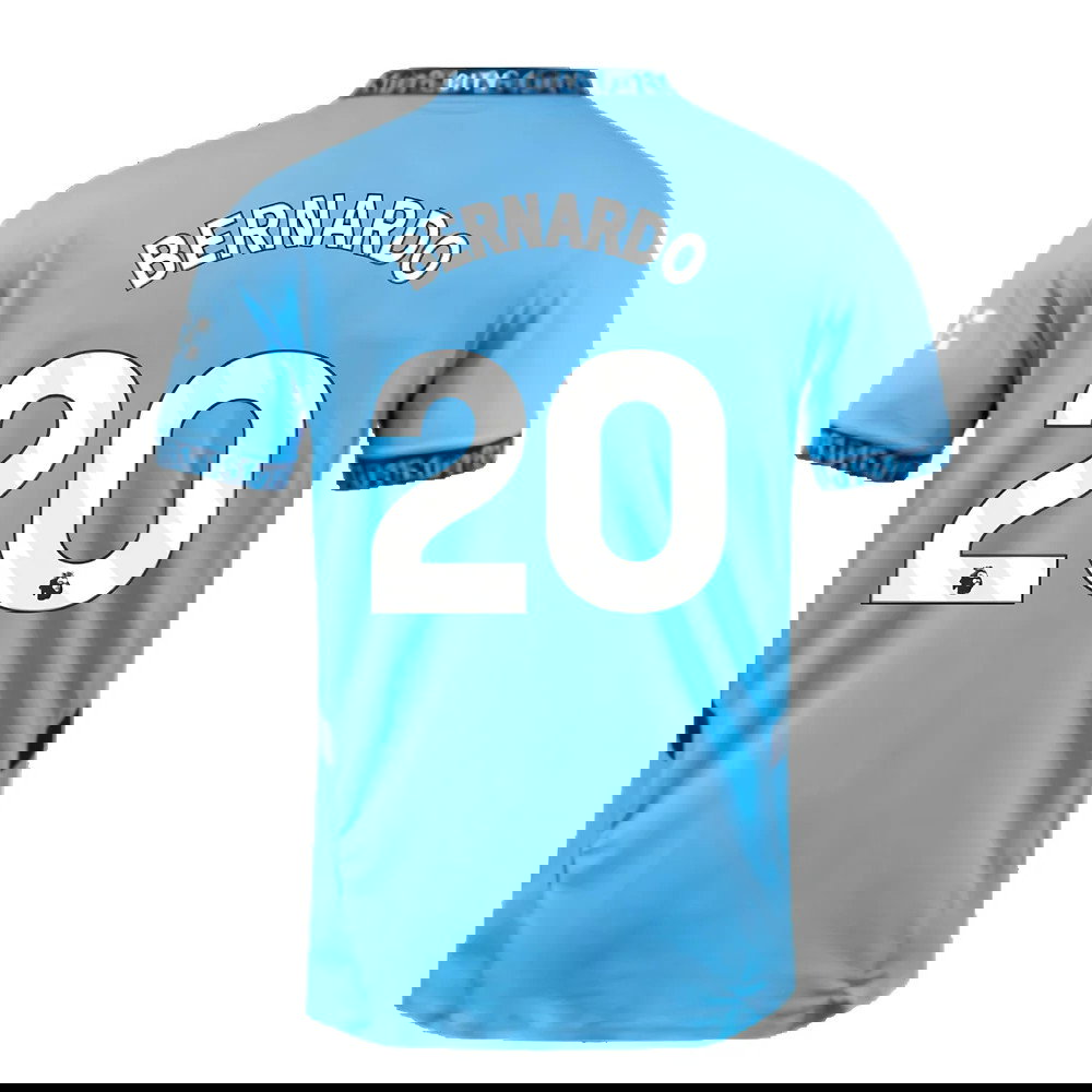 2024-2025 Man City Home Authentic Shirt (Bernardo 20)