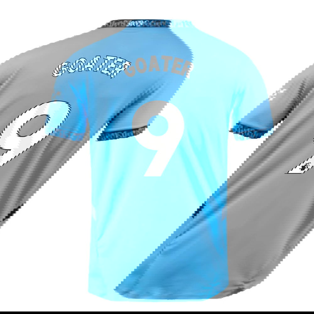 2024-2025 Man City Home Authentic Shirt (Goater 9)